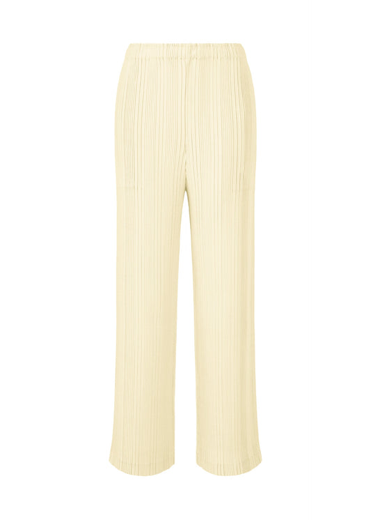 LINEN LIKE RIB PLEATS view 1
