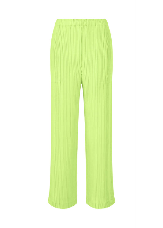 LINEN LIKE RIB PLEATS view 1