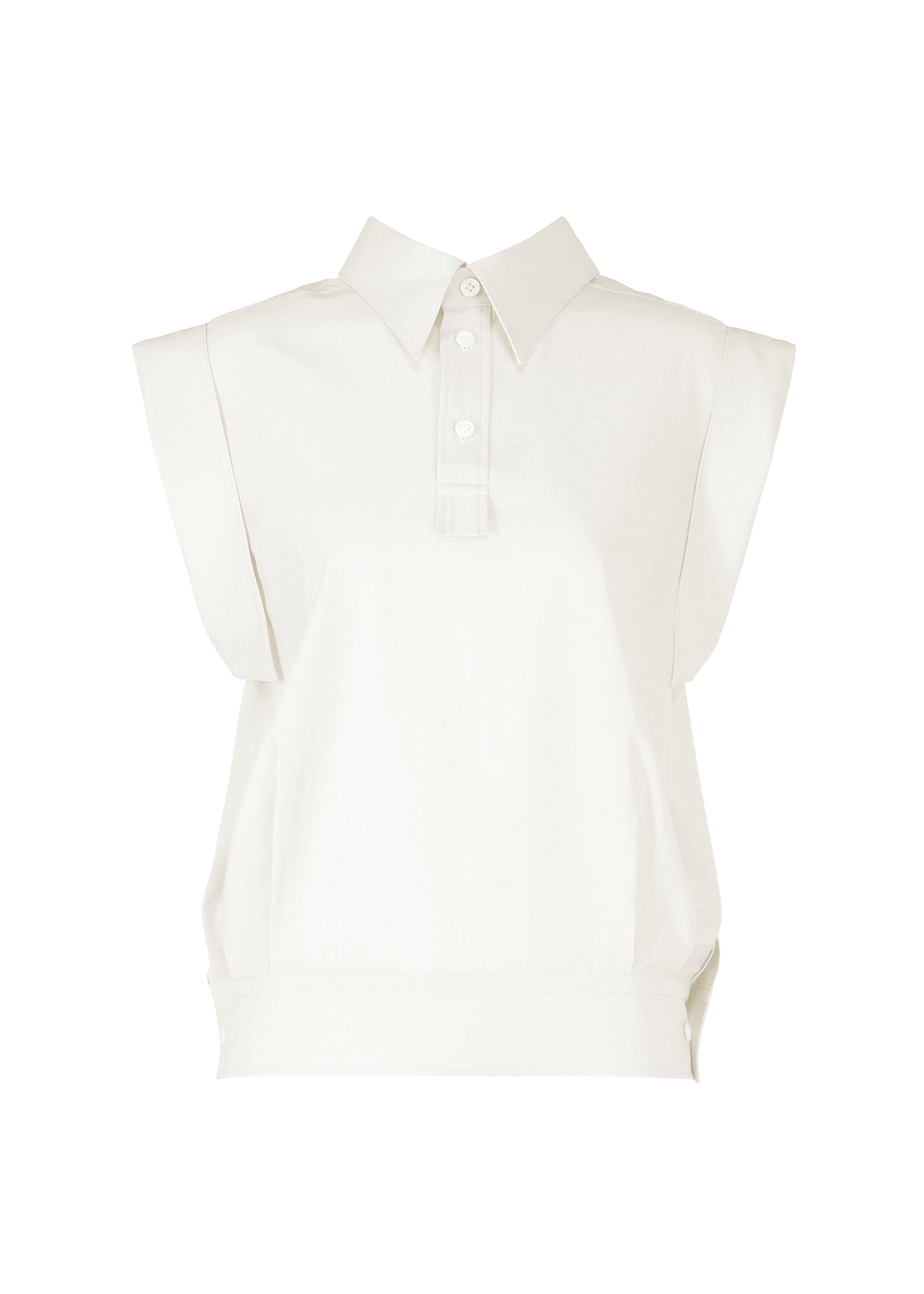 Zoomed view ODD SHIRT 2, Women's Tops, White - WHITE （no.01）