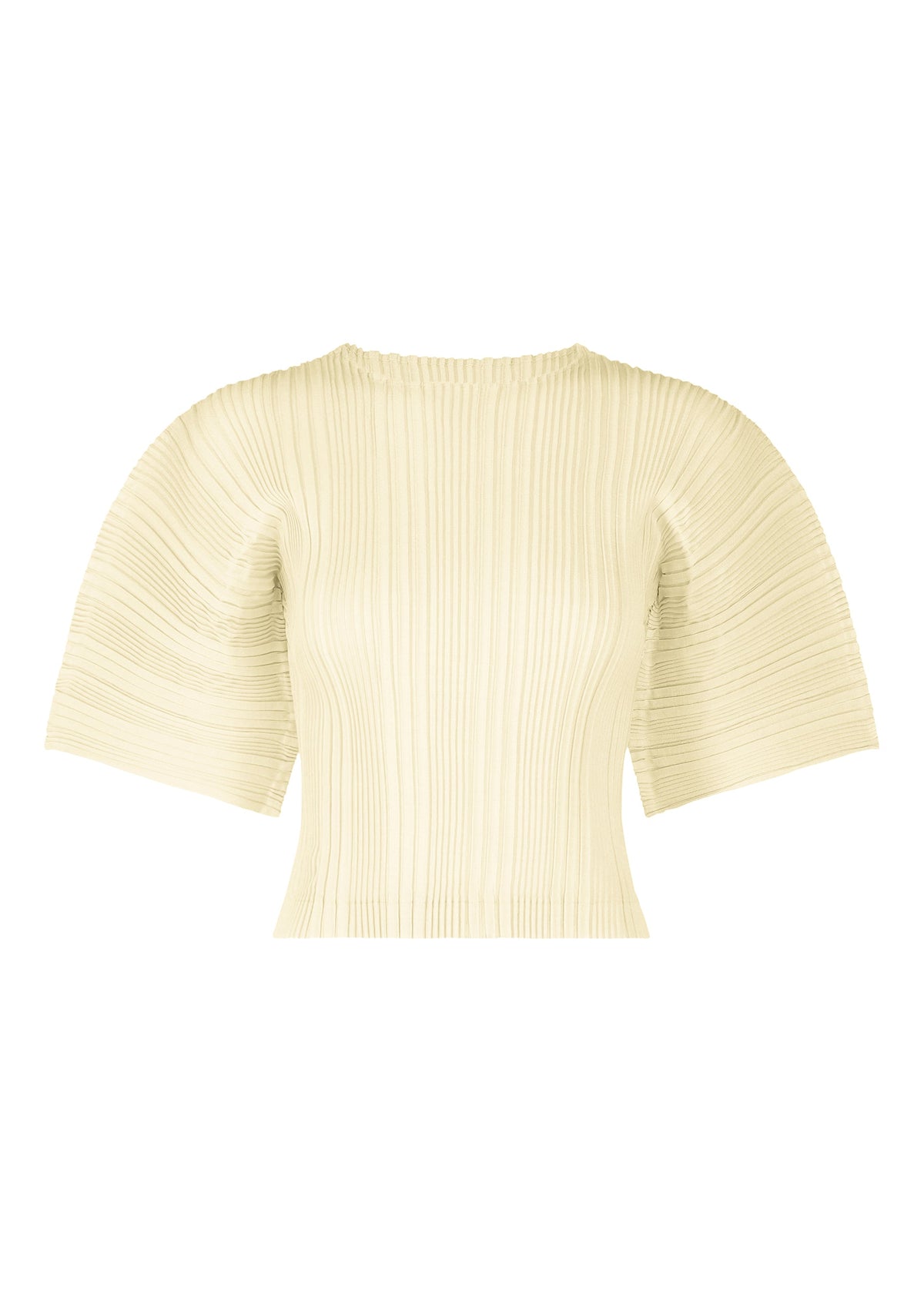 Linen-Like Rib Plates, Women's Tops, White view 3 of 8