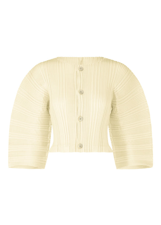 LINEN LIKE RIB PLEATS view 1