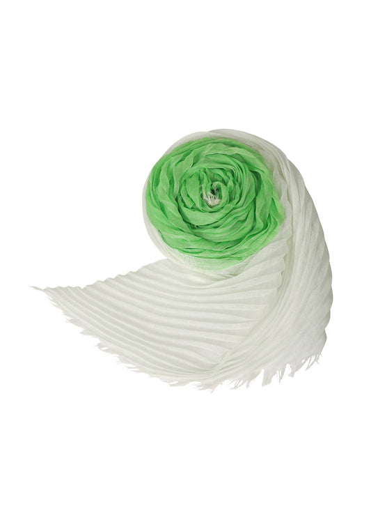 GRADATION RAMIE PLEATS STOLE view 1