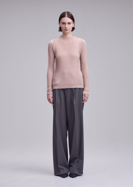 SUEDE LIKE PLEATS view 2