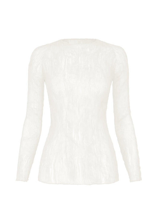 CHIFFON TWIST BK/WT view 1