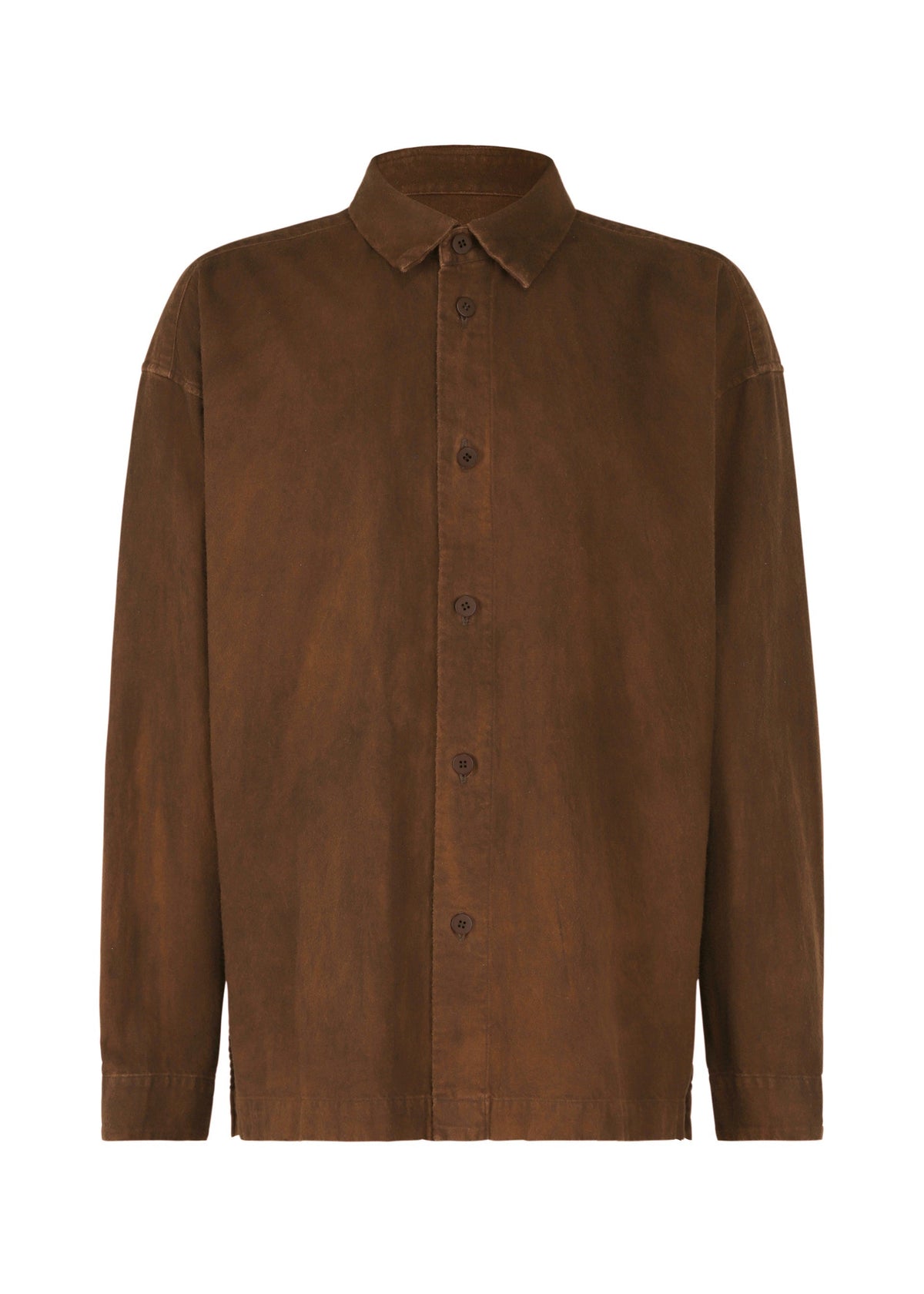 DOROZOME SHIRT, Men's Tops Shirt, Brown