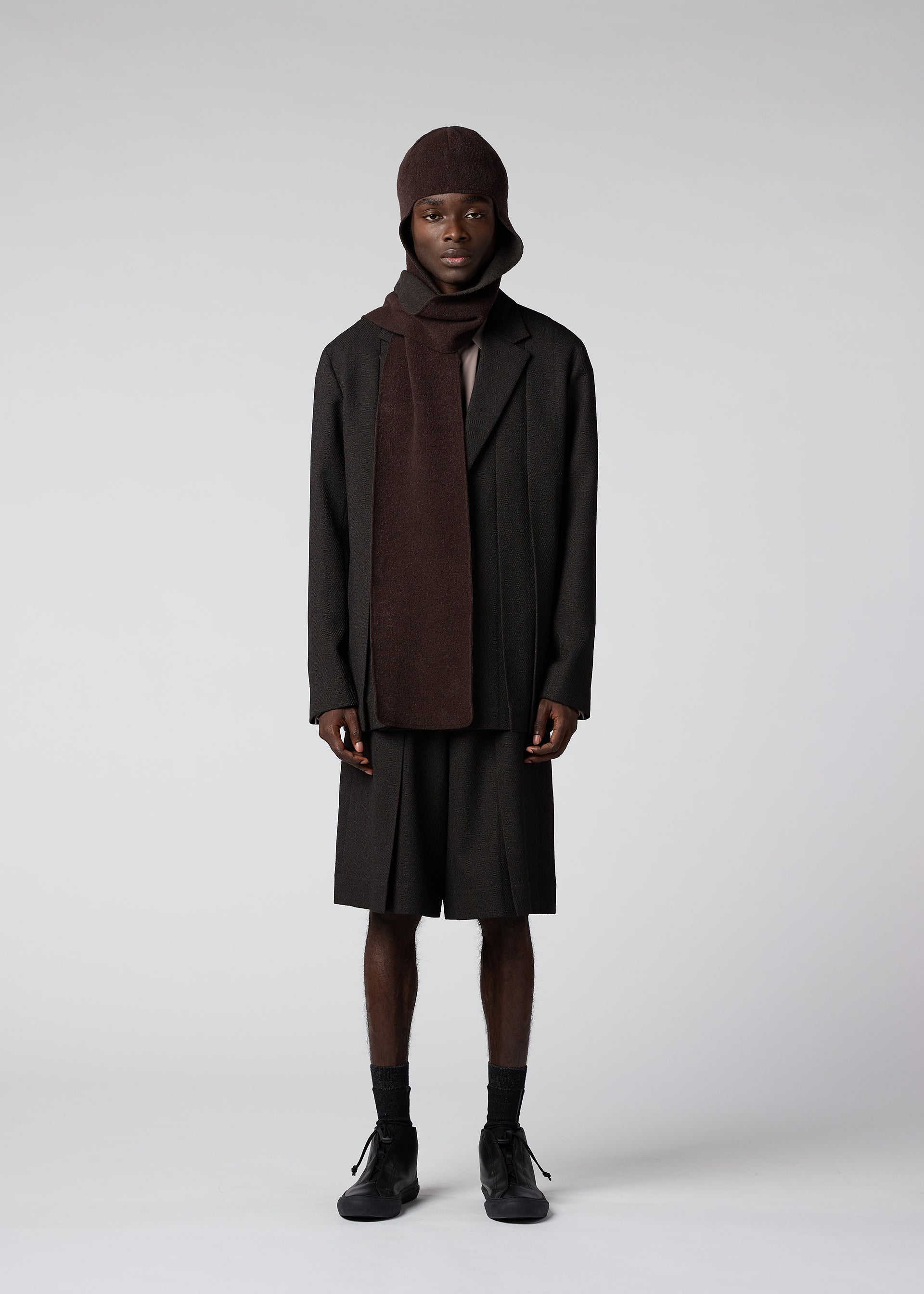 ISSEY MIYAKE immen HIDING ジャケット ブラック HIDING Jacket Black – ISSEY MIYAKE EU