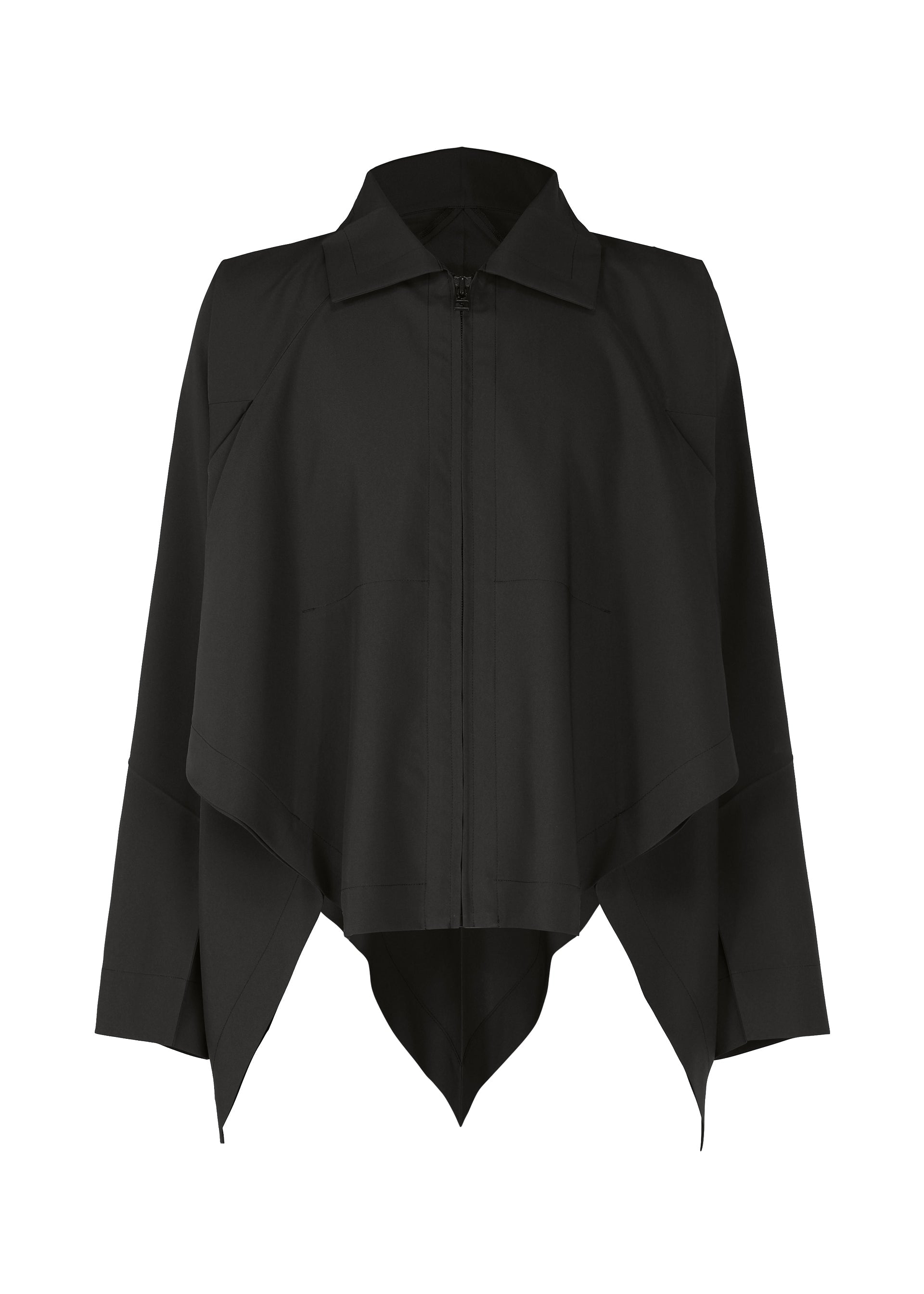 Zoomed view FLAT DRAPE, Men's Jackets & Coats, Black - BLACK （no.15）