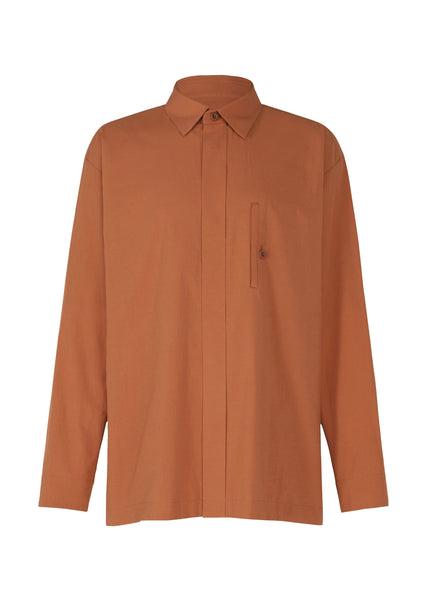 ISSEY MIYAKE◆長袖シャツ/3/ポリエステル/GRY/IM12FJ943/01ss/インサイドアウトワンピース IM MEN – ISSEY MIYAKE ONLINE STORE