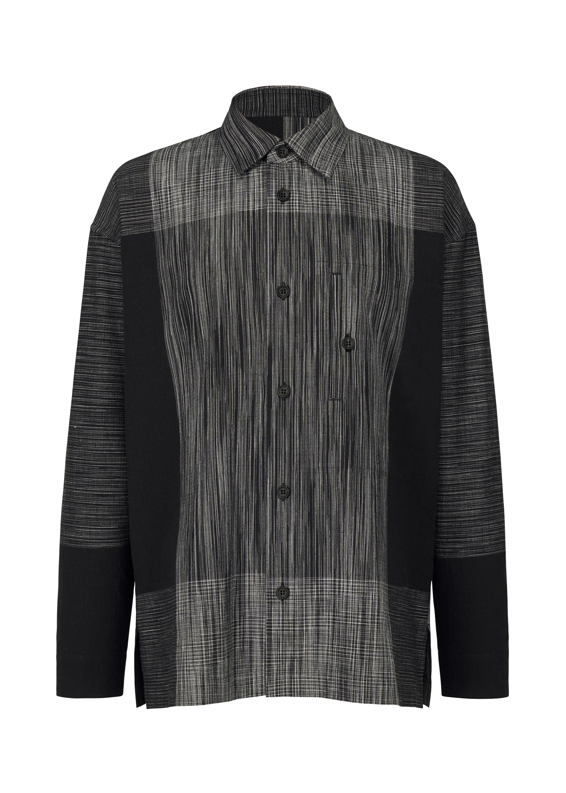 ISSEY MIYAKE MEN 切り替えシャツ MEN / SHIRTS – ISSEY MIYAKE ONLINE STORE
