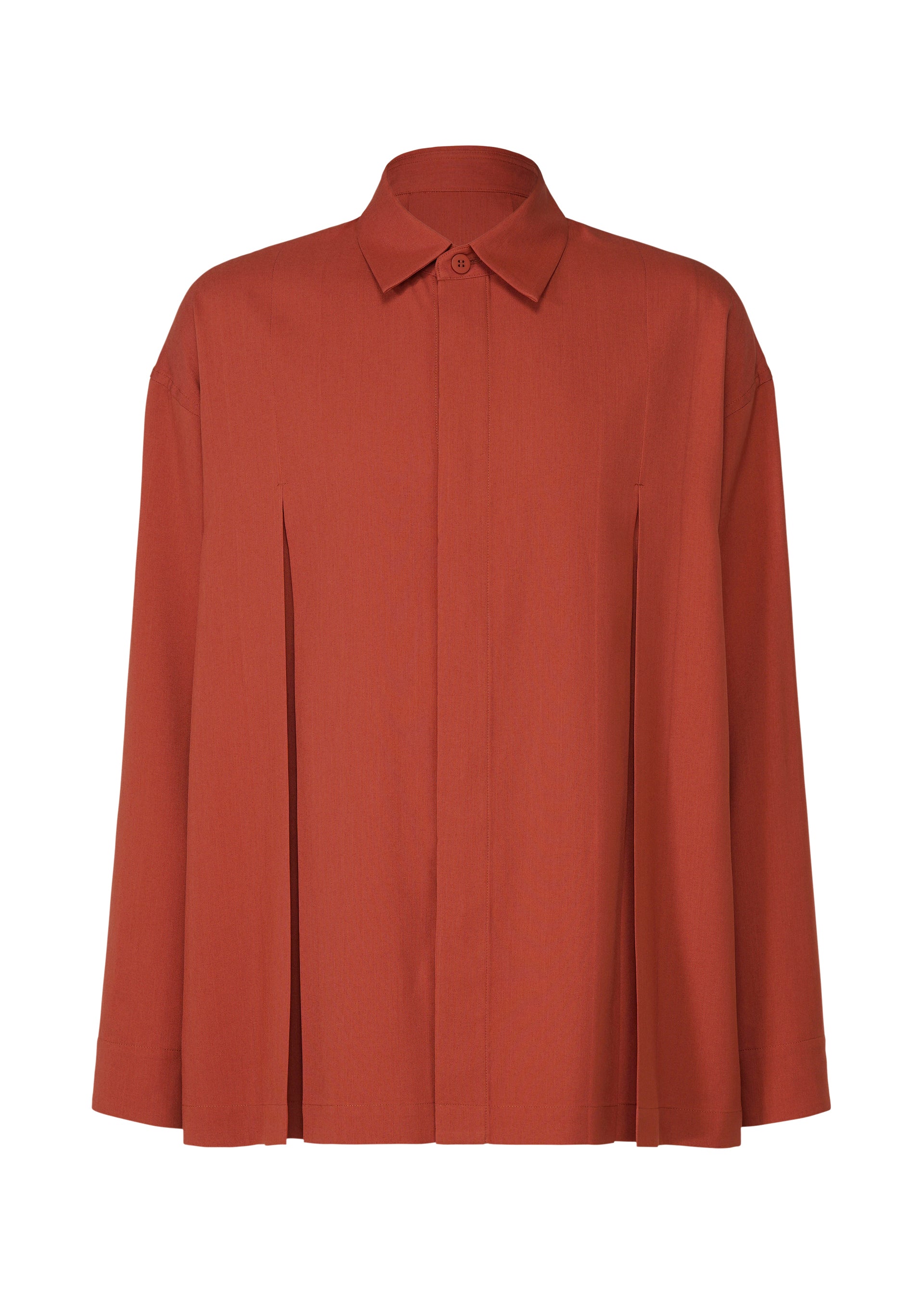 Zoomed view WINGS SHIRT - DARK RED （no.25）