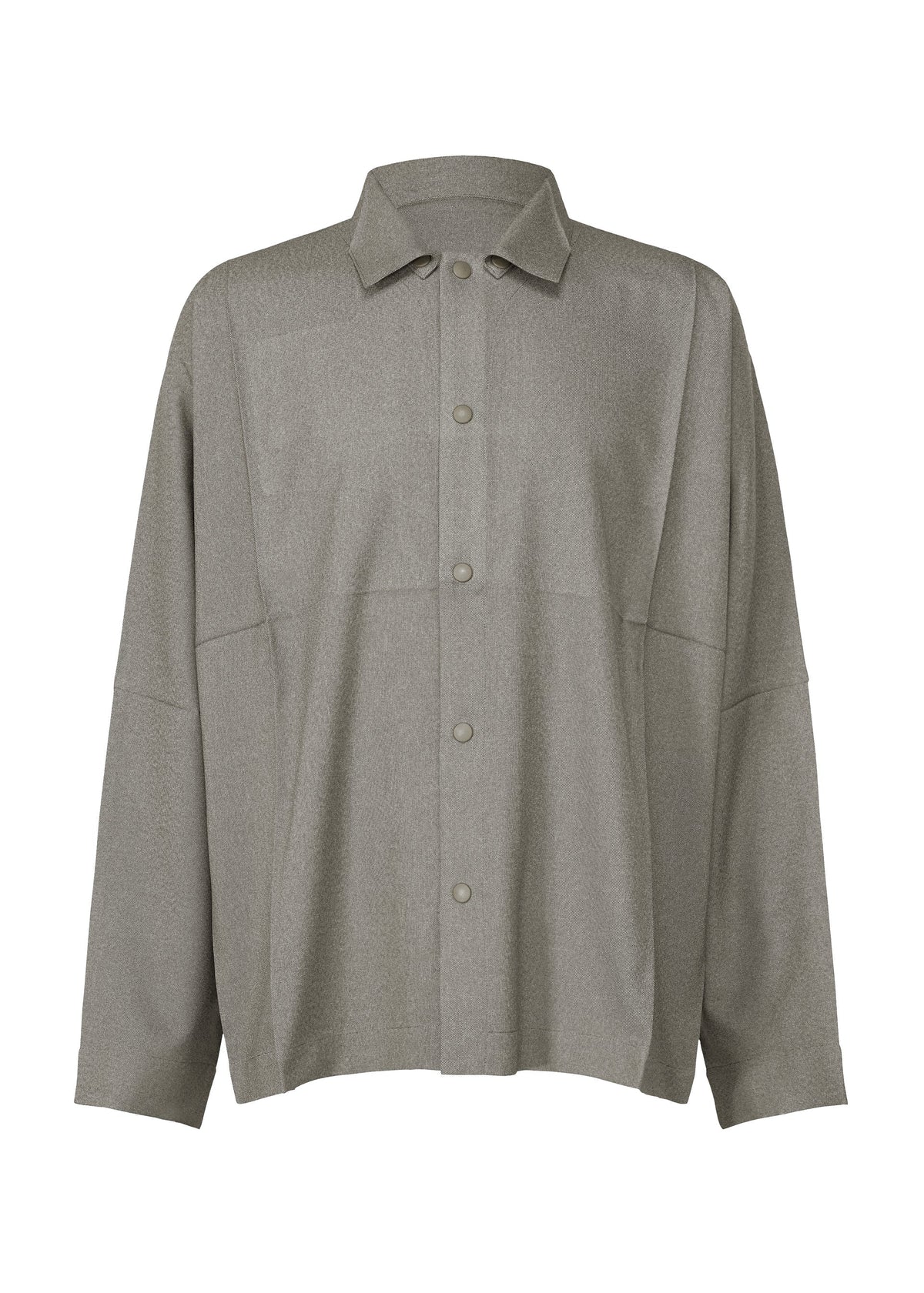 WOOL LIKE COMPACT SHIRT, Men's Tops, Gray view 1 of 12
