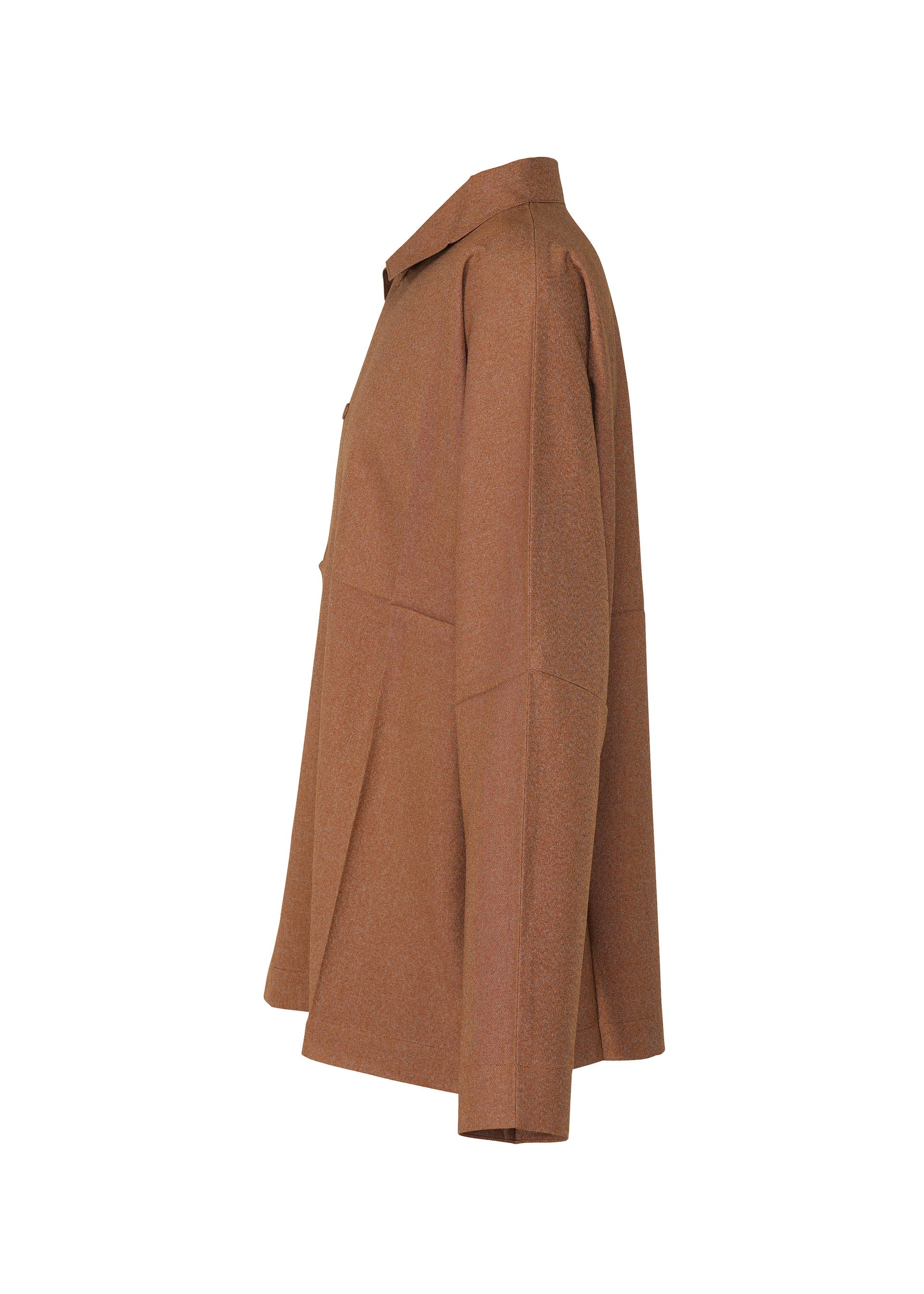 Zoomed view WOOL LIKE COMPACT SHIRT