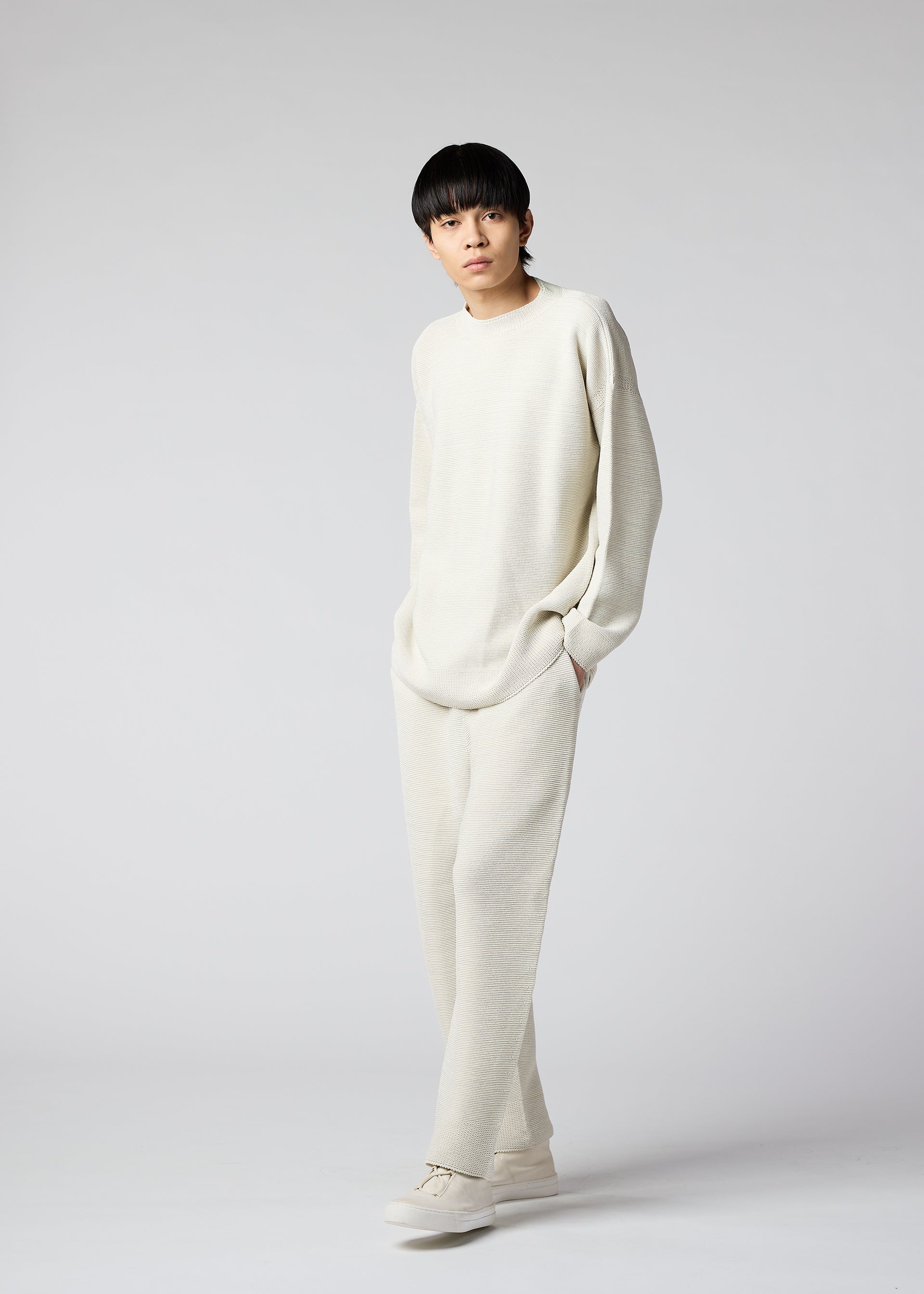 Zoomed view SEAMLESS WASHI KNIT