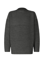 SEAMLESS WASHI KNIT - CHARCOAL GRAY （no.13）