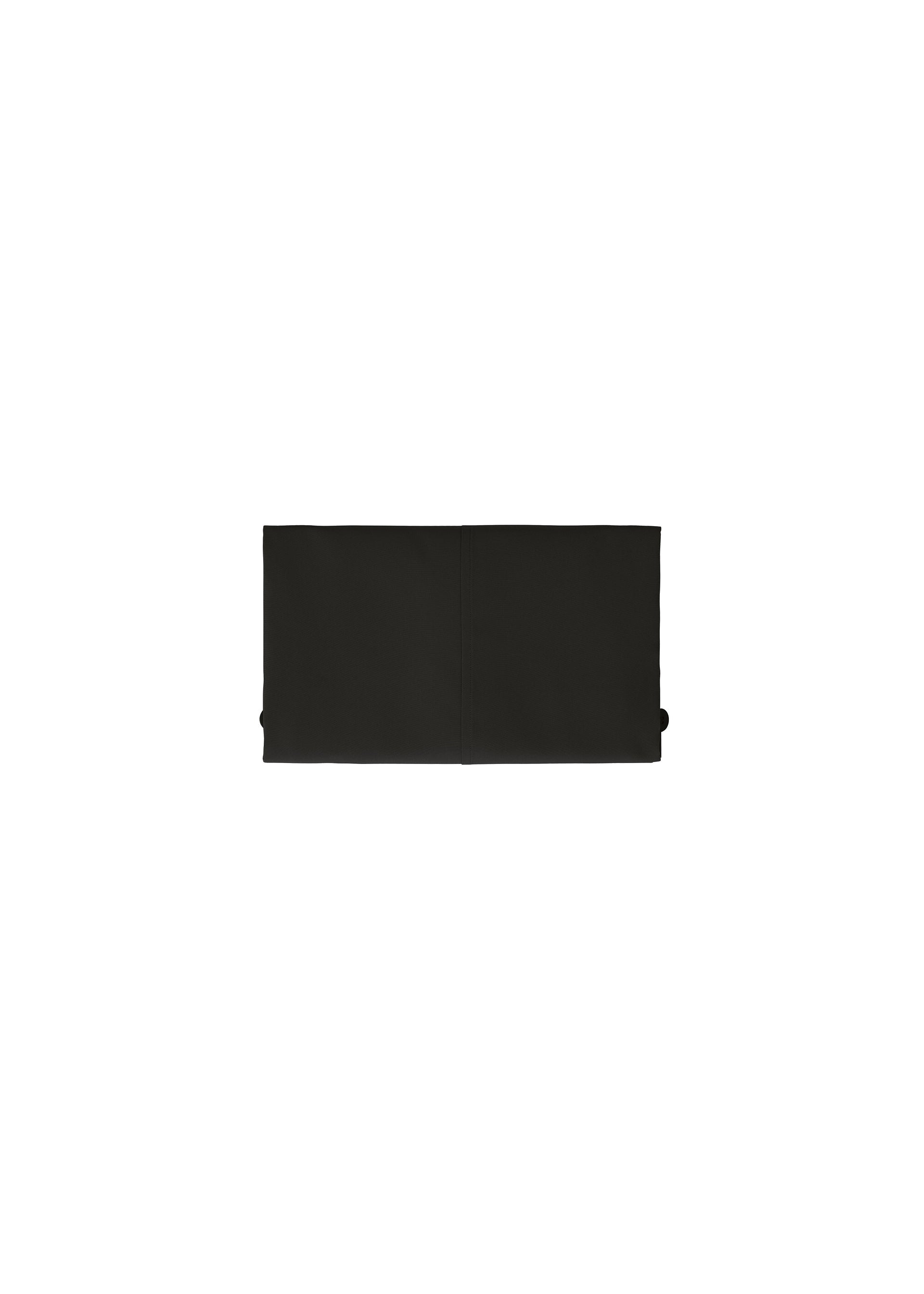 Zoomed view The IM MEN FLAT BLACK, a sleek rectangular accessory, is centered against a plain white background.