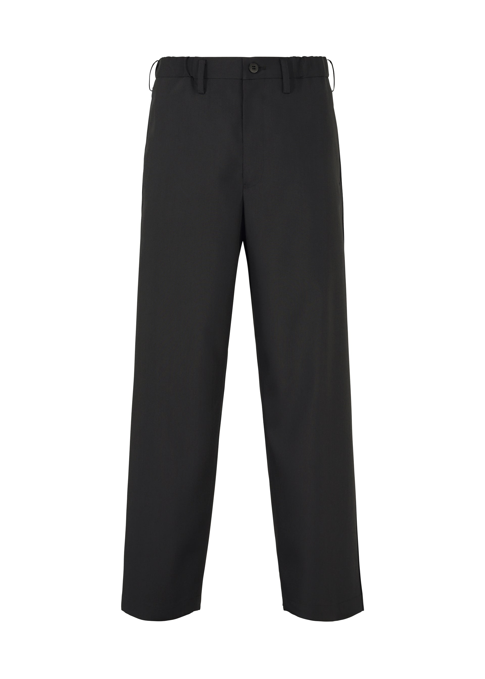 Zoomed view AIR PLEATS BLACK, Men's Pants, Black - BLACK （no.15）