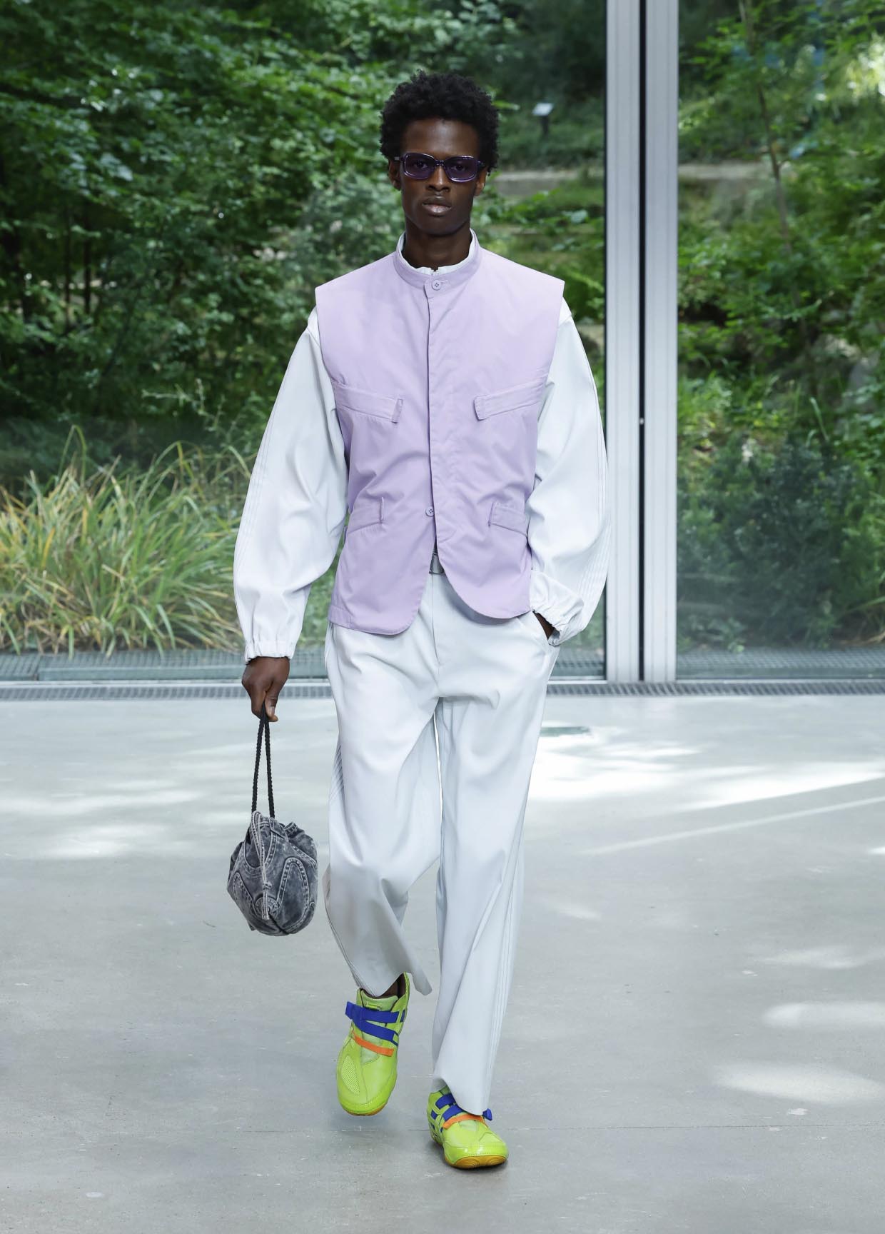 26ss issey miyake im men satin wash