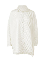 ANGLE PLEATS SHIRT TOP