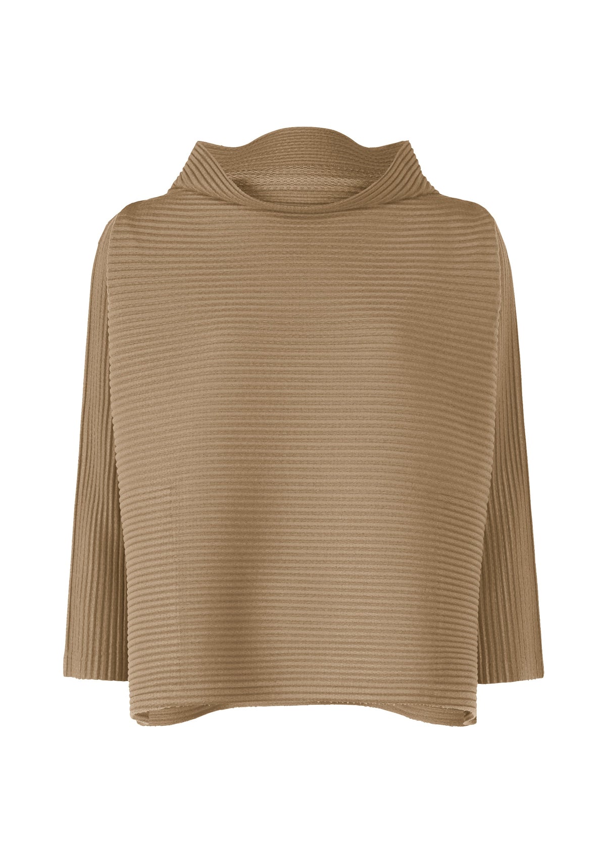 WARM PLEATS, Women's Tops, Beige