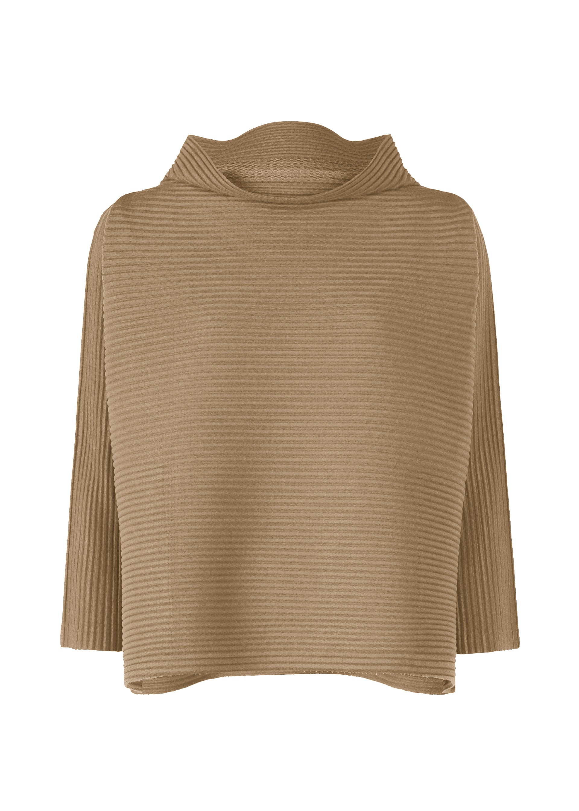 WARM PLEATS, Women's Tops, Beige