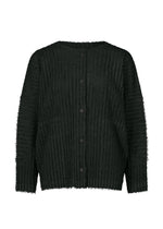 PILE PLEATS CARDIGAN