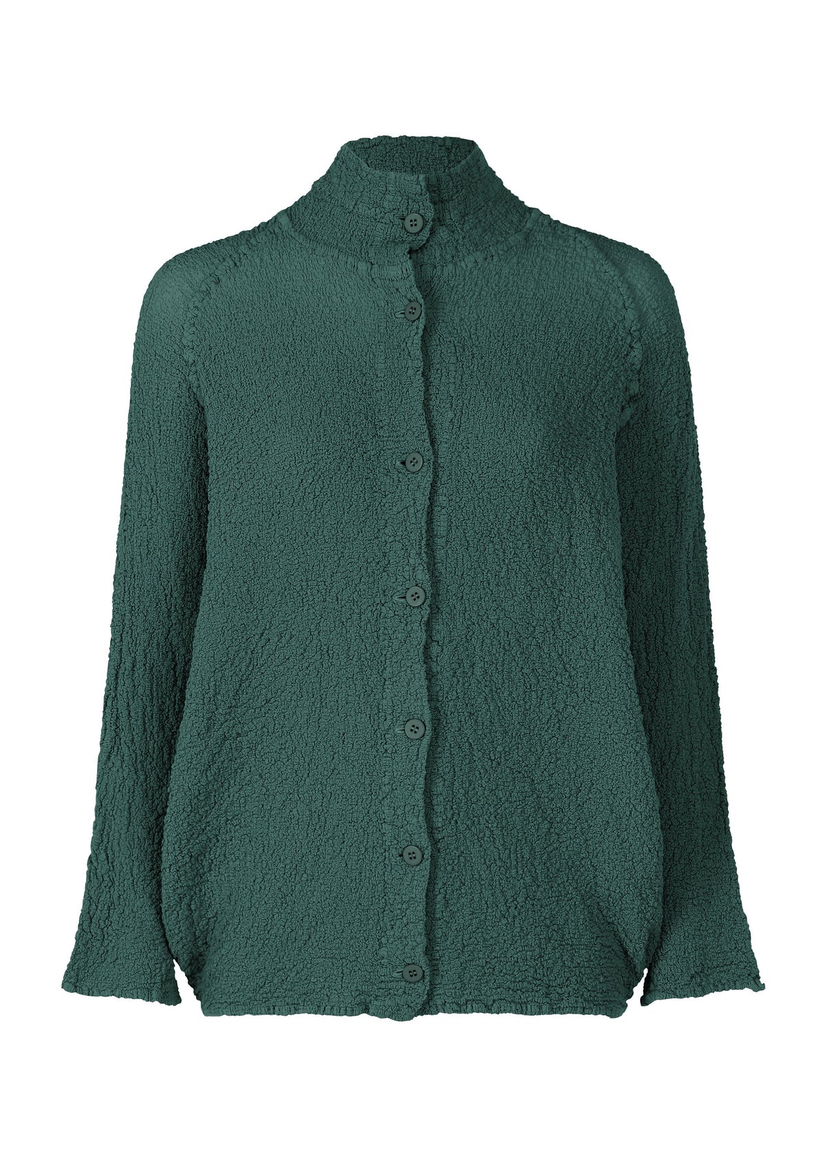 PUFF CAULIFLOWER, Women's Tops Cardigan, Green