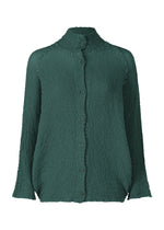 PUFF CAULIFLOWER, Women's Tops Cardigan, Green