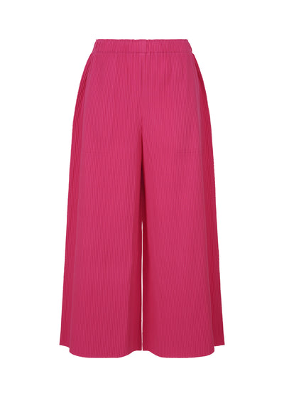 FINE KNIT PLEATS COLOR 1 PANTS