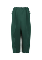 SILHOUETTE PLEATS, Women's Pants, Green