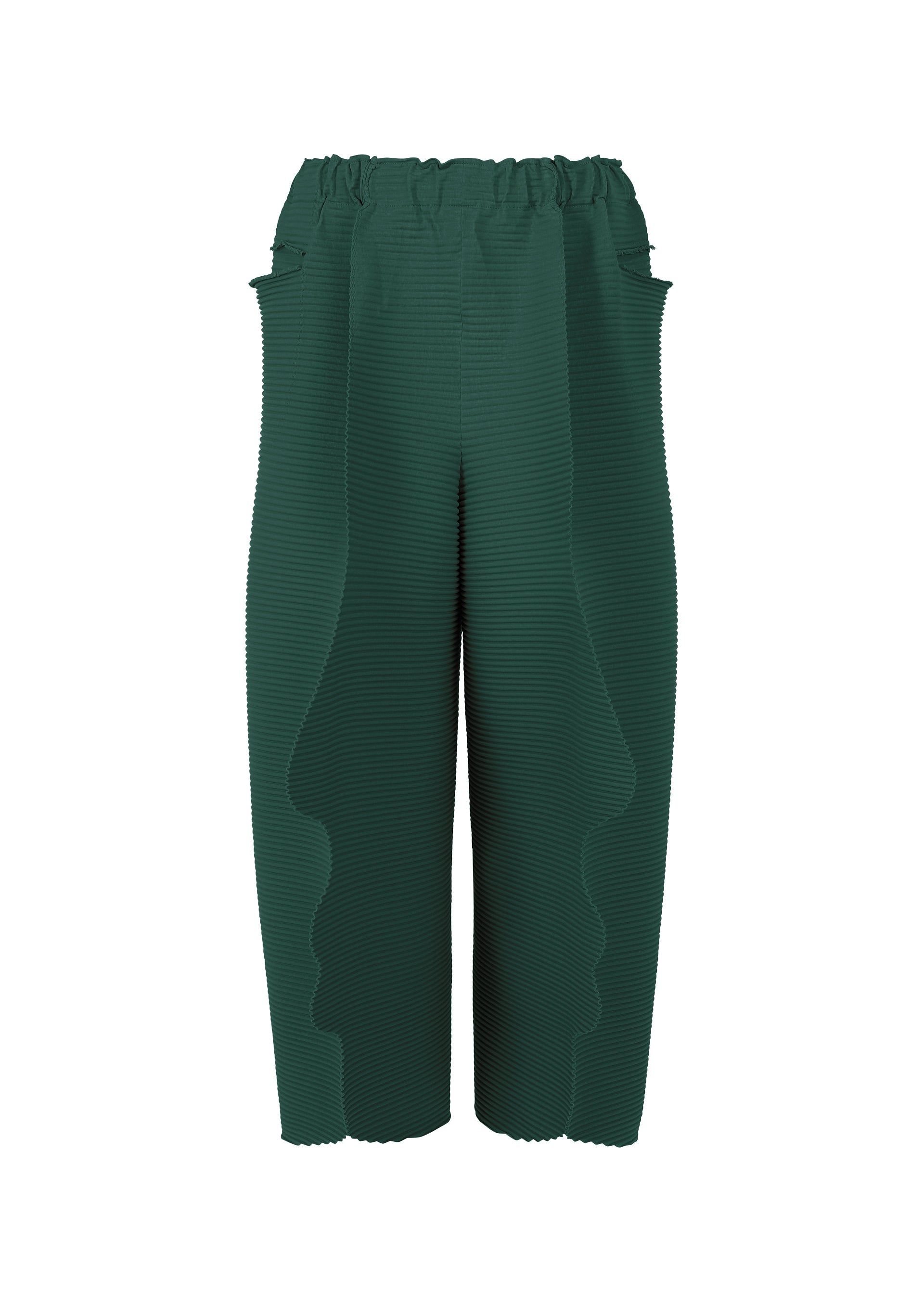 SILHOUETTE PLEATS, Women's Pants, Green