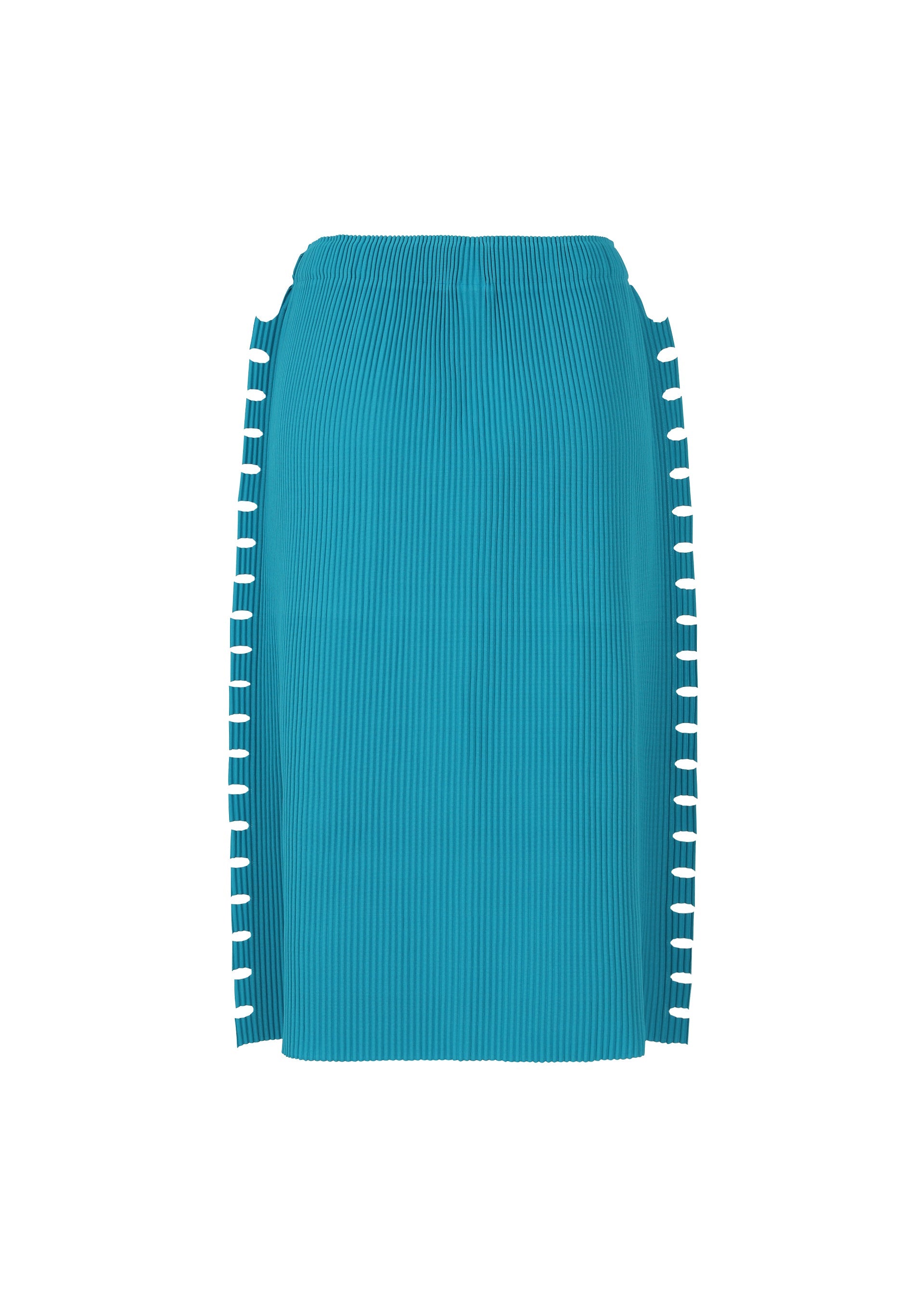 BOLD FRINGE PLEATS SKIRT