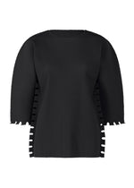 BOLD FRINGE PLEATS TOP