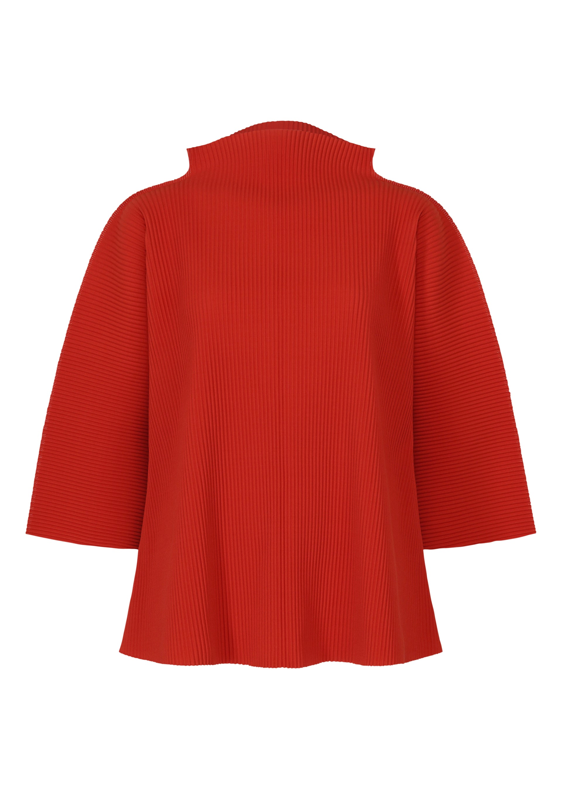 SESSION PLEATS, Women's Tops, Red