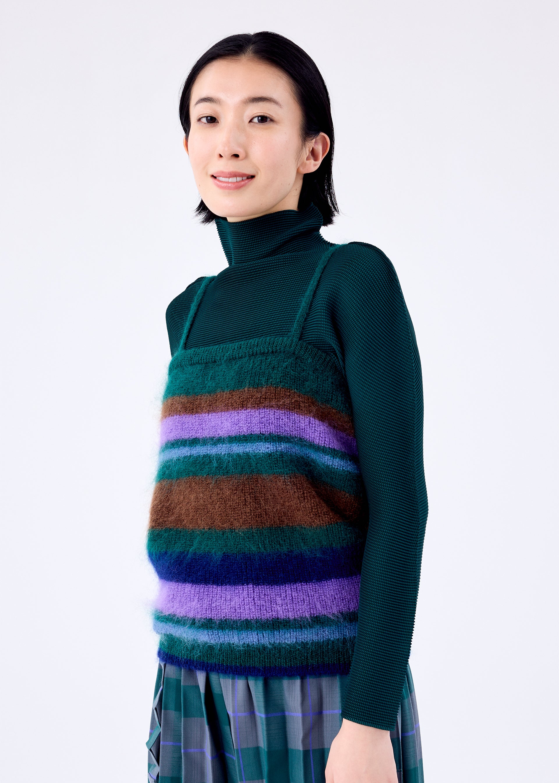 COLOR STRIPE KNIT