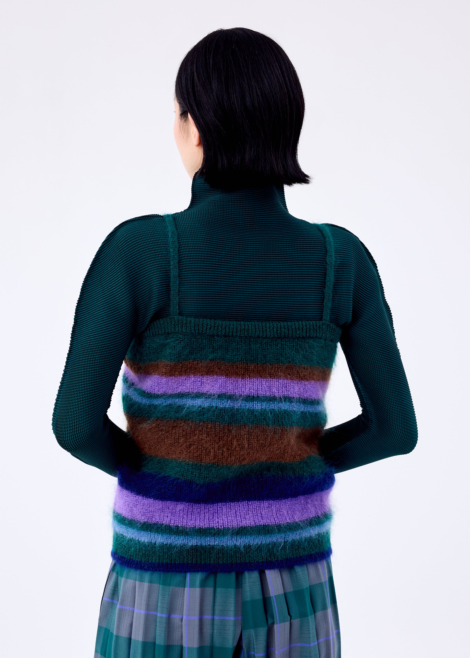 COLOR STRIPE KNIT