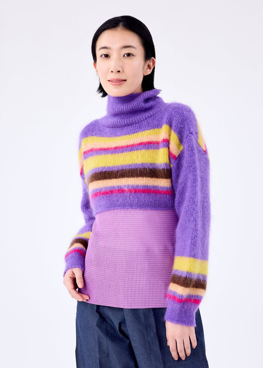 COLOR STRIPE KNIT