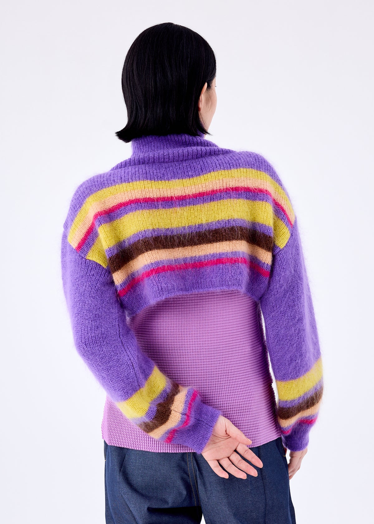 COLOR STRIPE KNIT