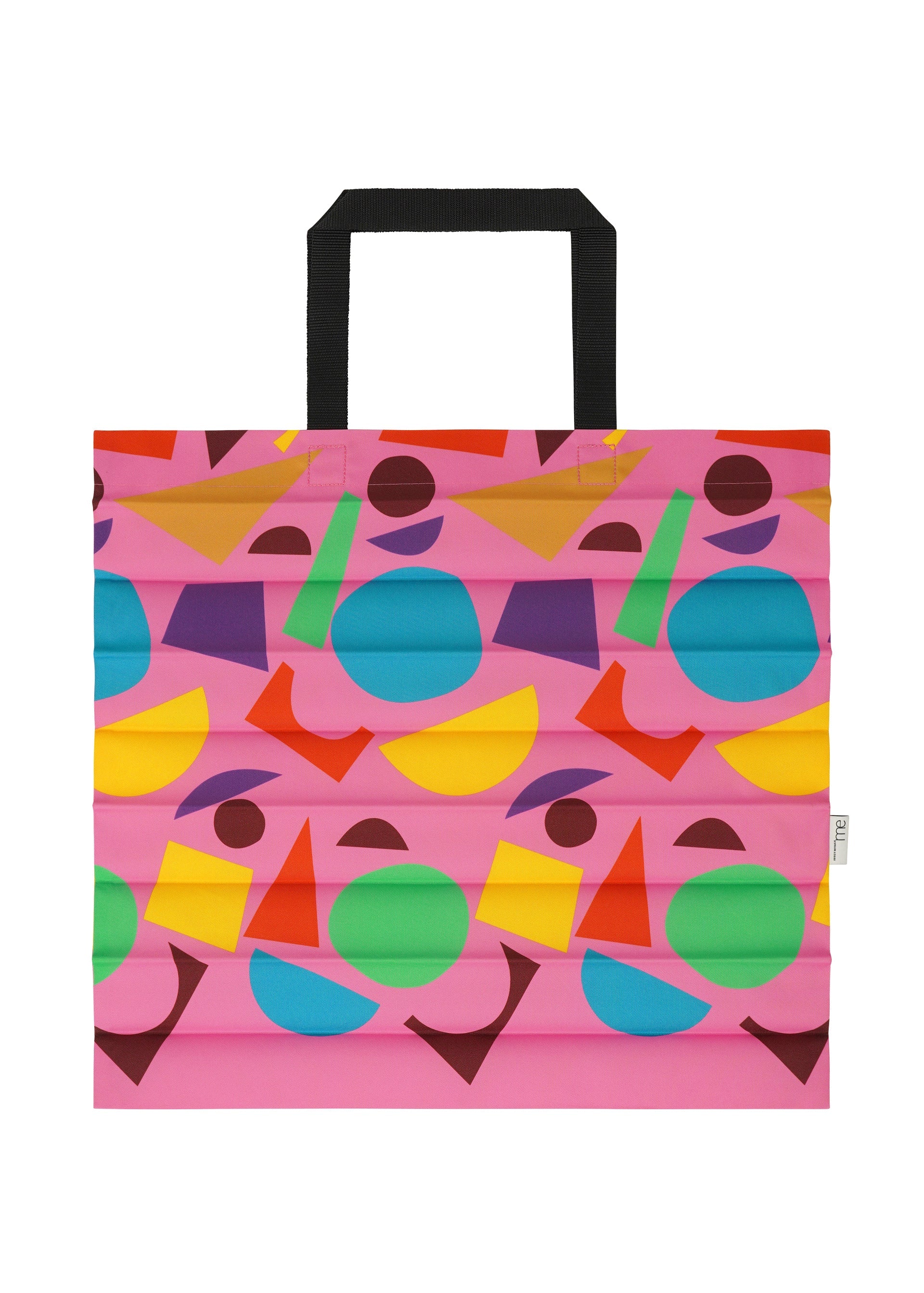 LOOKING FOR A SMILE PLEATS BAG, Bags & Wallets_Tote bag, pink