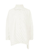 ANGLE PLEATS SHIRT