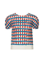 DRAWING CHECK, Women's Tops, White