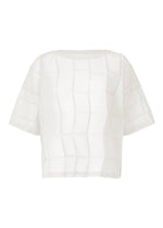 DICE PLEATS SHIRT