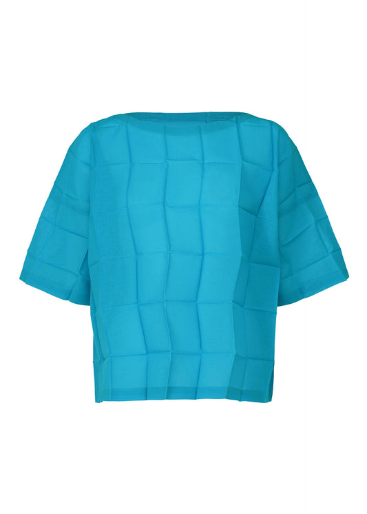DICE PLEATS SHIRT
