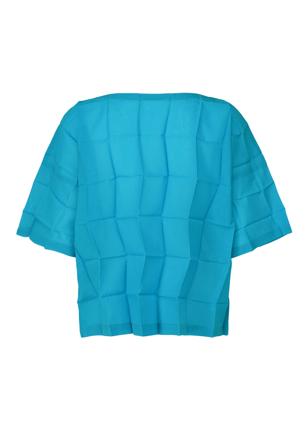 DICE PLEATS SHIRT