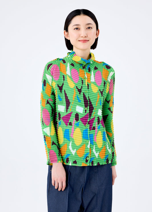 LOOKING FOR A SMILE PLEATS SHIRT