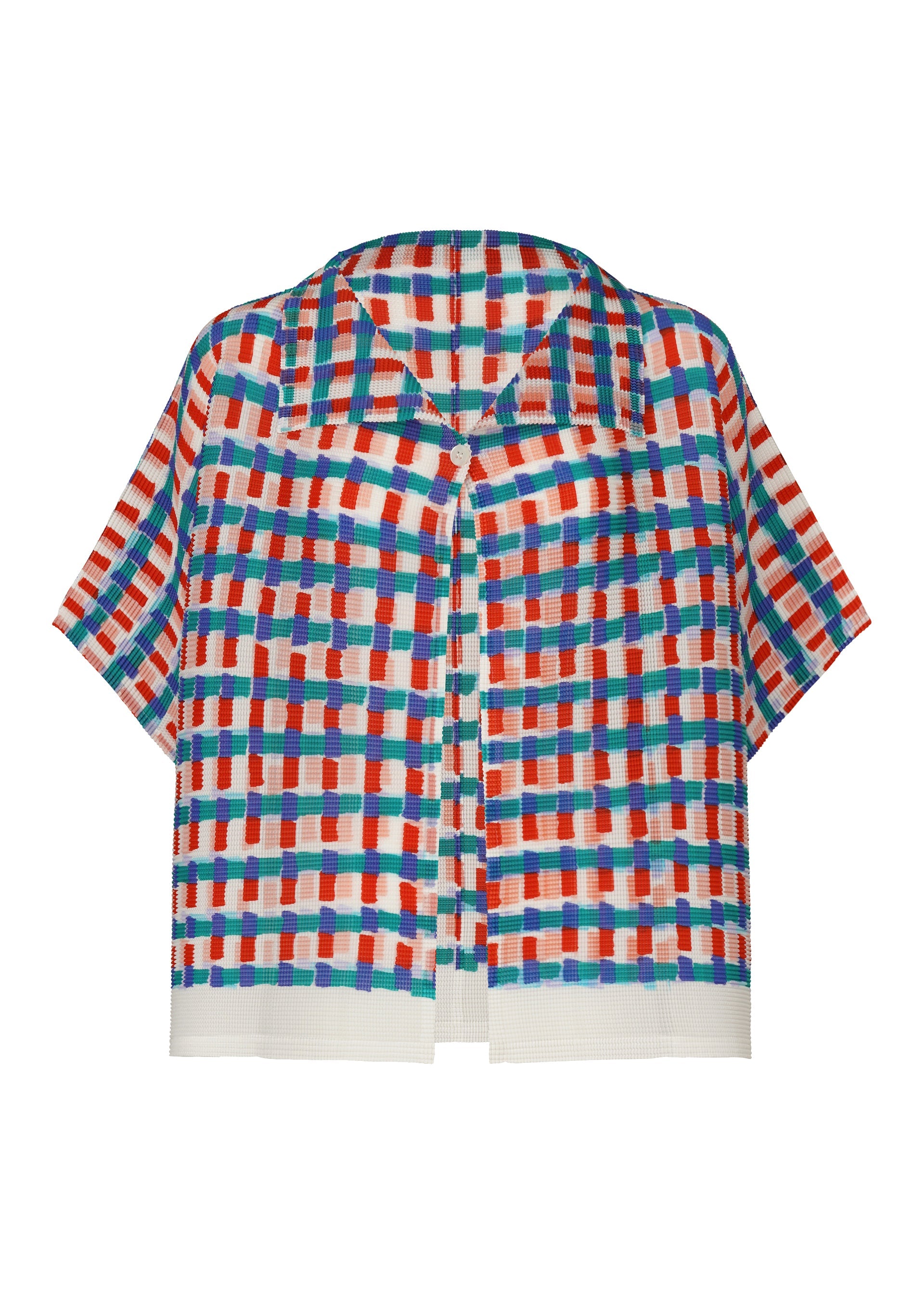DRAWING CHECK, Women's Tops Cardigan, White