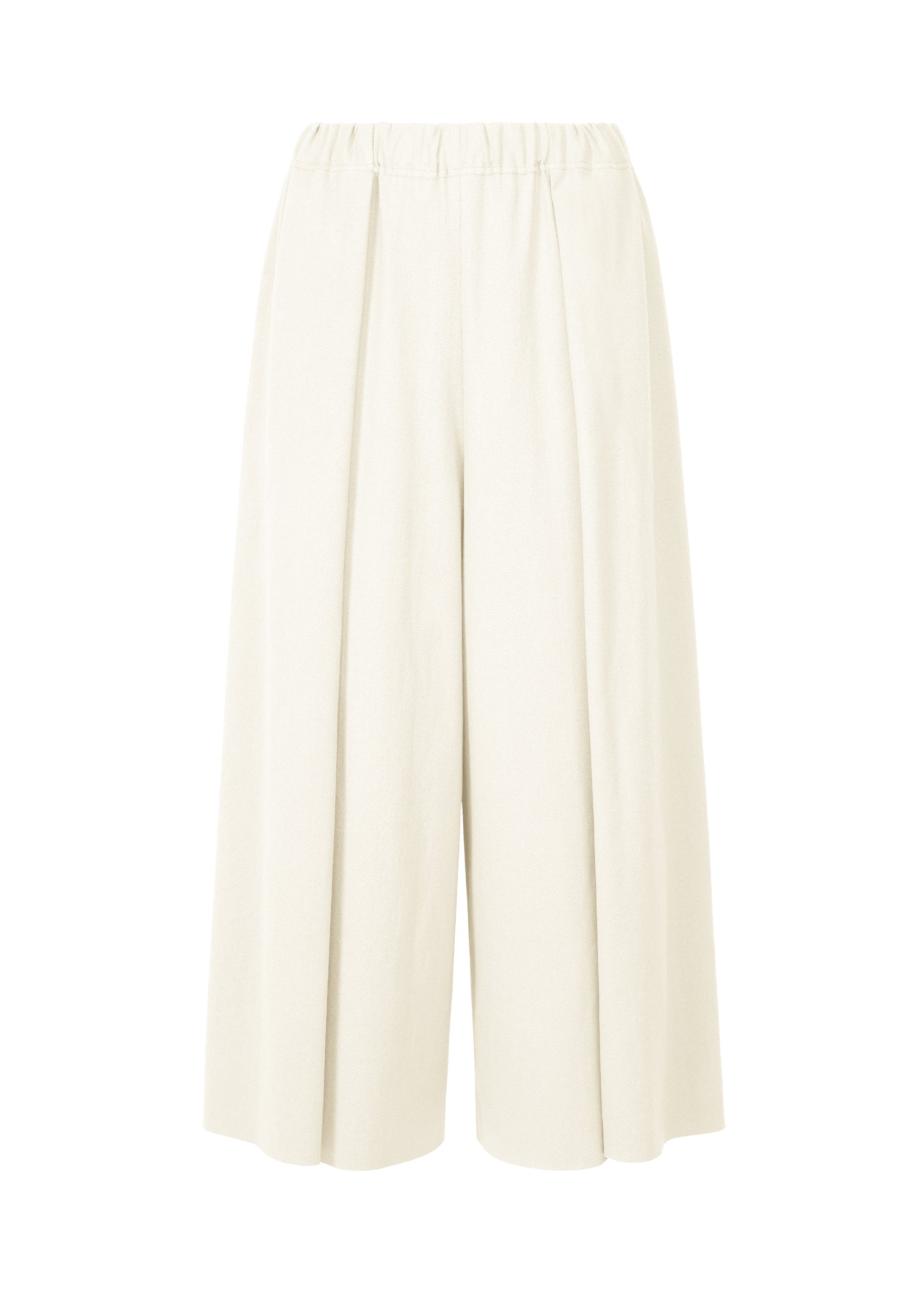FLAT JERSEY, women_pants, white