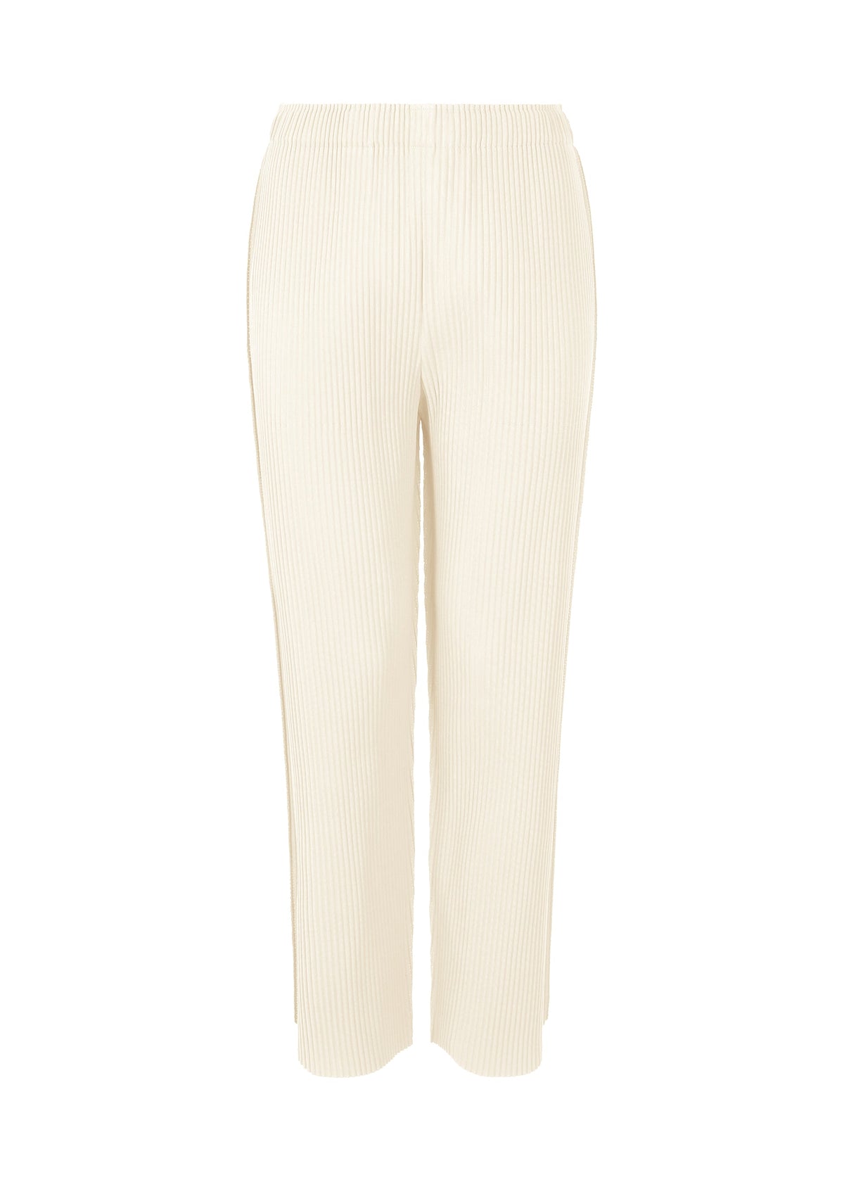 CLOVER PLEATS, Women's Pants, White