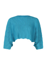 WAVE KNIT STRETCH PLEATS
