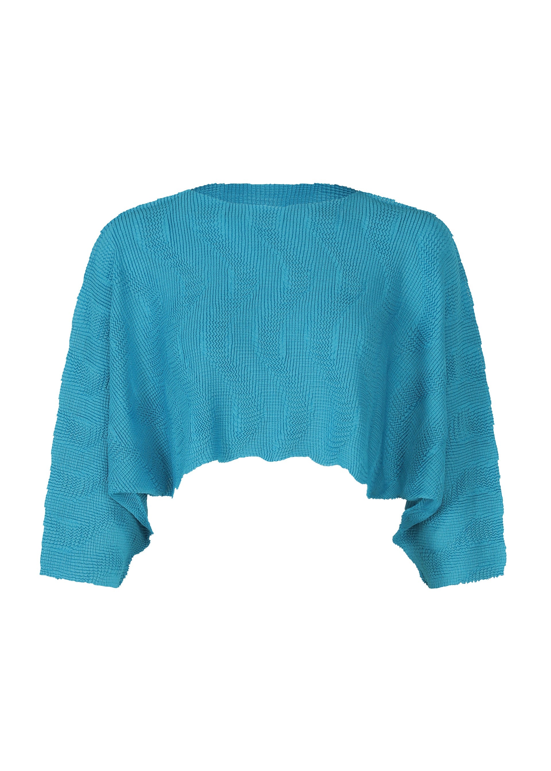 WAVE KNIT STRETCH PLEATS