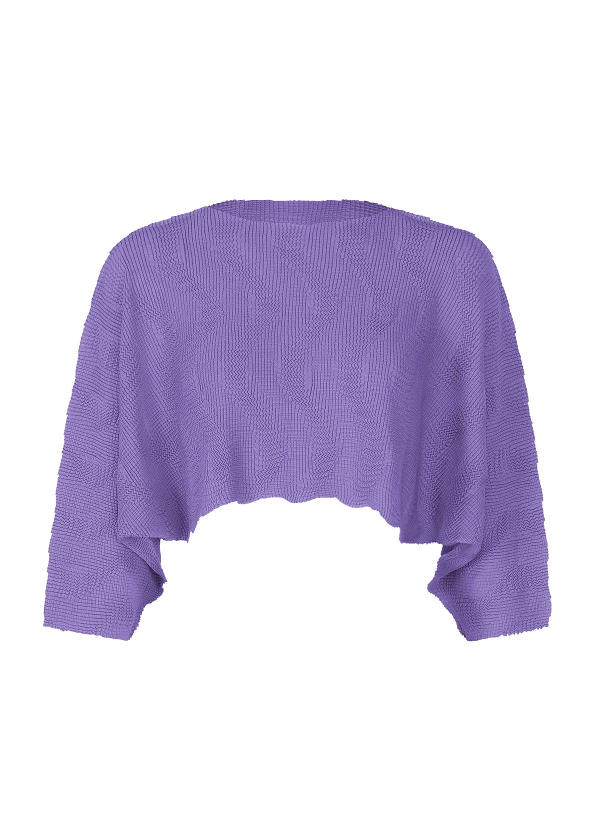 WAVE KNIT STRETCH PLEATS